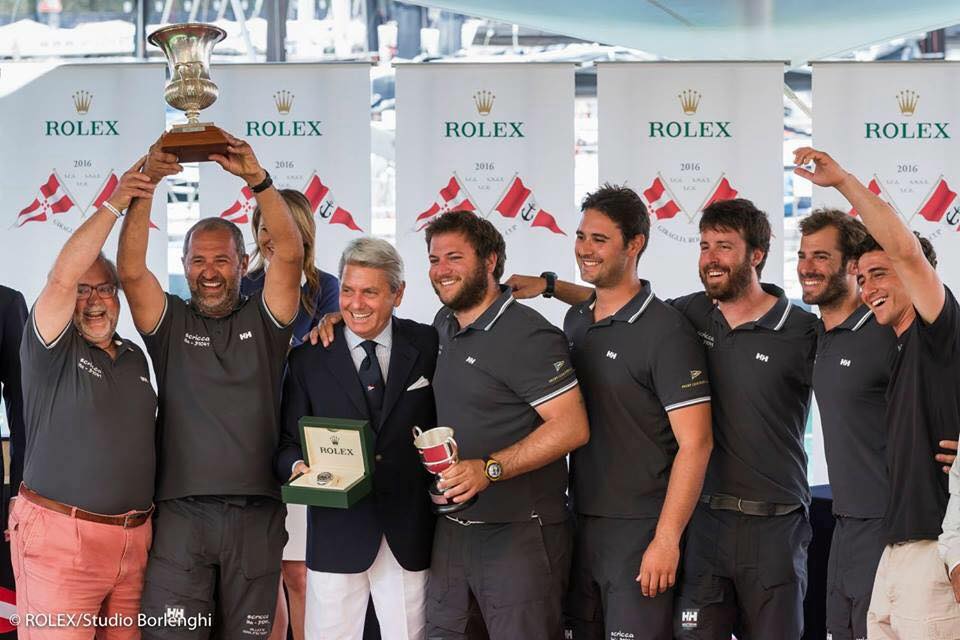 GRANDE VITTORIA PER SCRICCA ALLA GIRAGLIA ROLEX CUP 2016