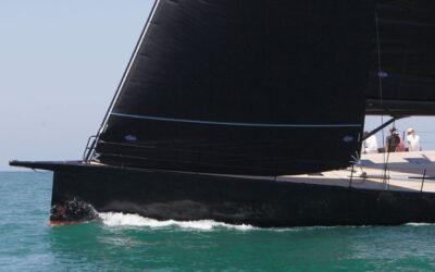 Monolithic sails for new Vismara V62 Mills YORU tested